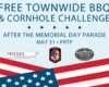 Memorial Day - FREE BBQ and Cornhole